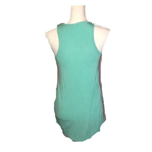 Aqua Nautical Anchor Tank Top | M | NWOT - Picture 4 of 6